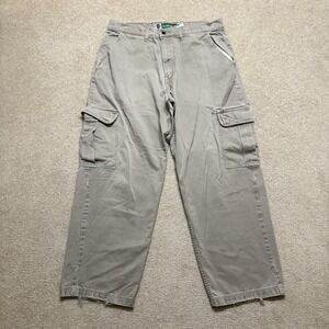Vtg Levis Silvertab Jeans Mens 36x30 Gray Wide Leg Cargo‎ Skate Y2K Streetwear